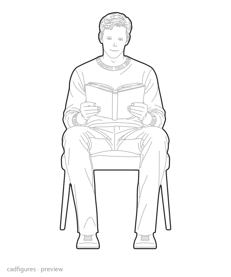 Vista previa: Leer en una silla