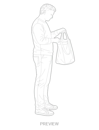 Preview: Opening a bag