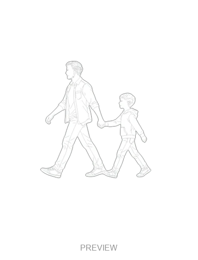Preview: Father with a child
