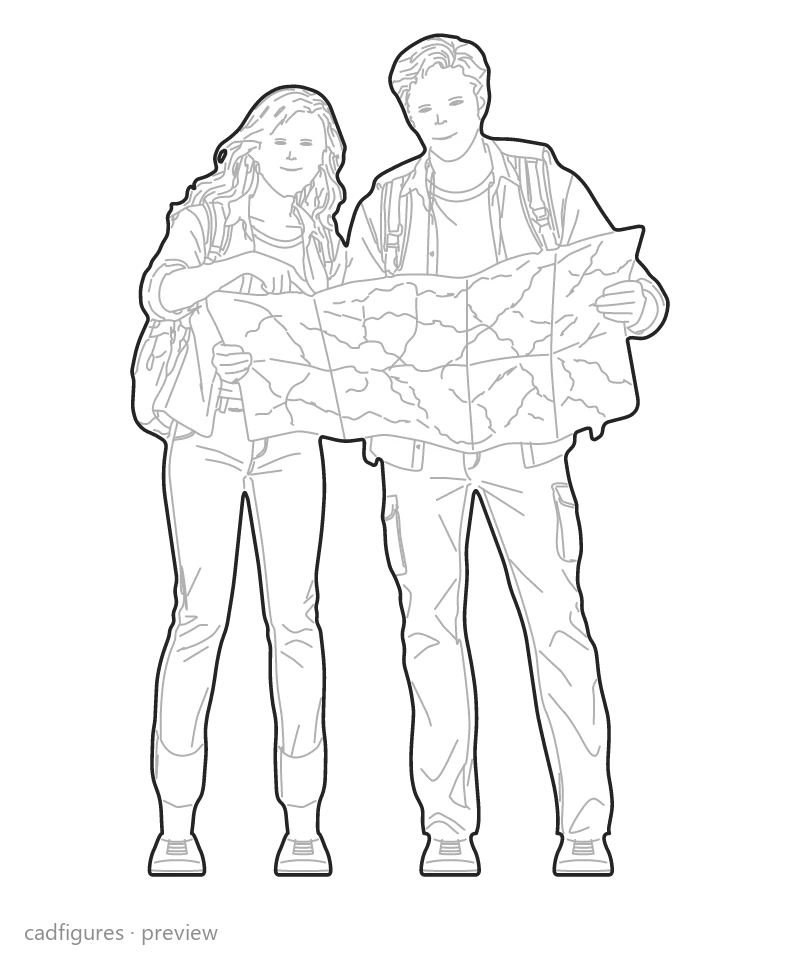 Vista previa: Leer un mapa juntos