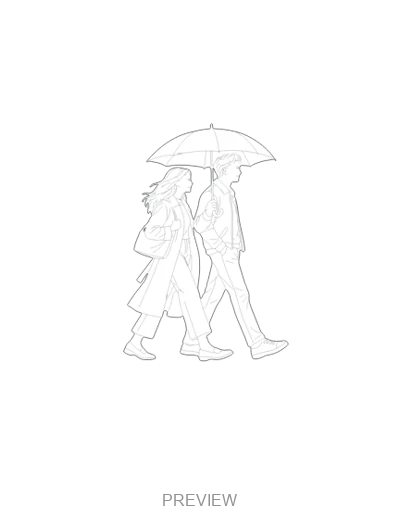 Preview: Sharing an umbrella
