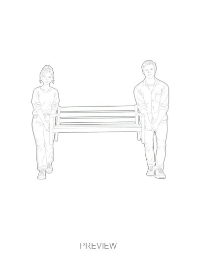 Preview: Moving a bench