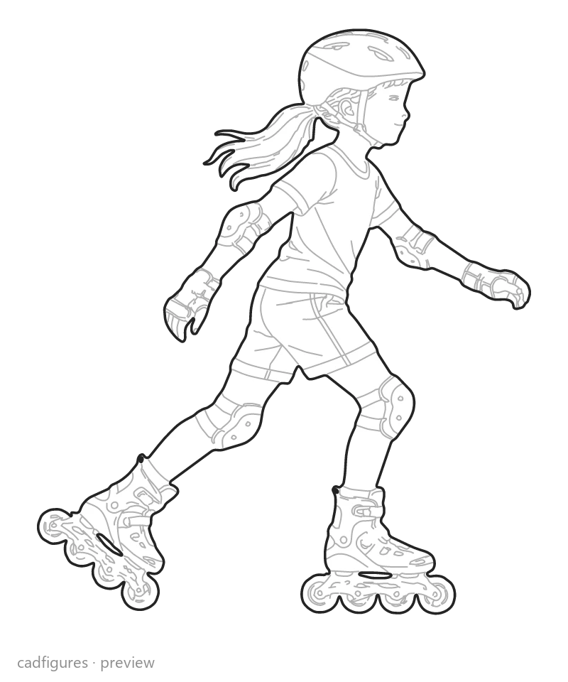 Vista previa: Patinar con protección