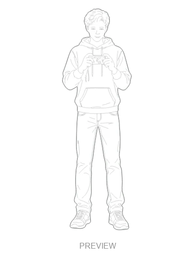 Preview: Teenager with a camera