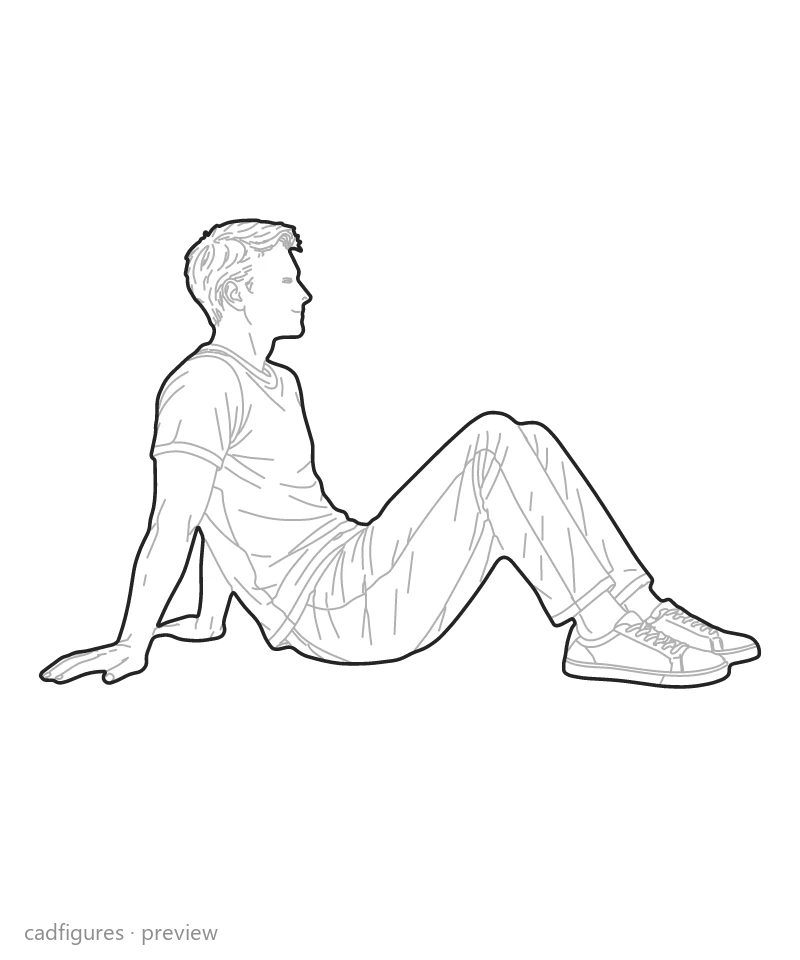 Vista previa: Abdominal sentado