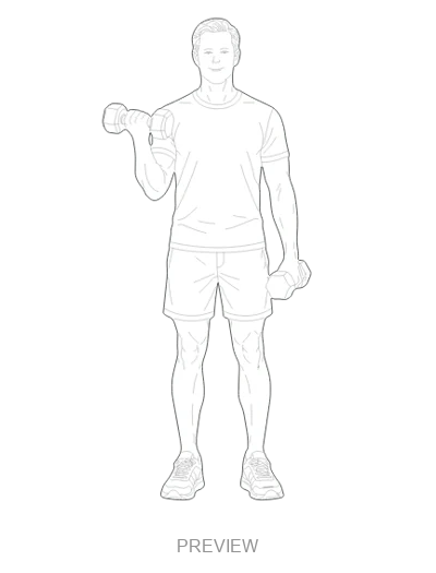 Preview: Light dumbbell exercise