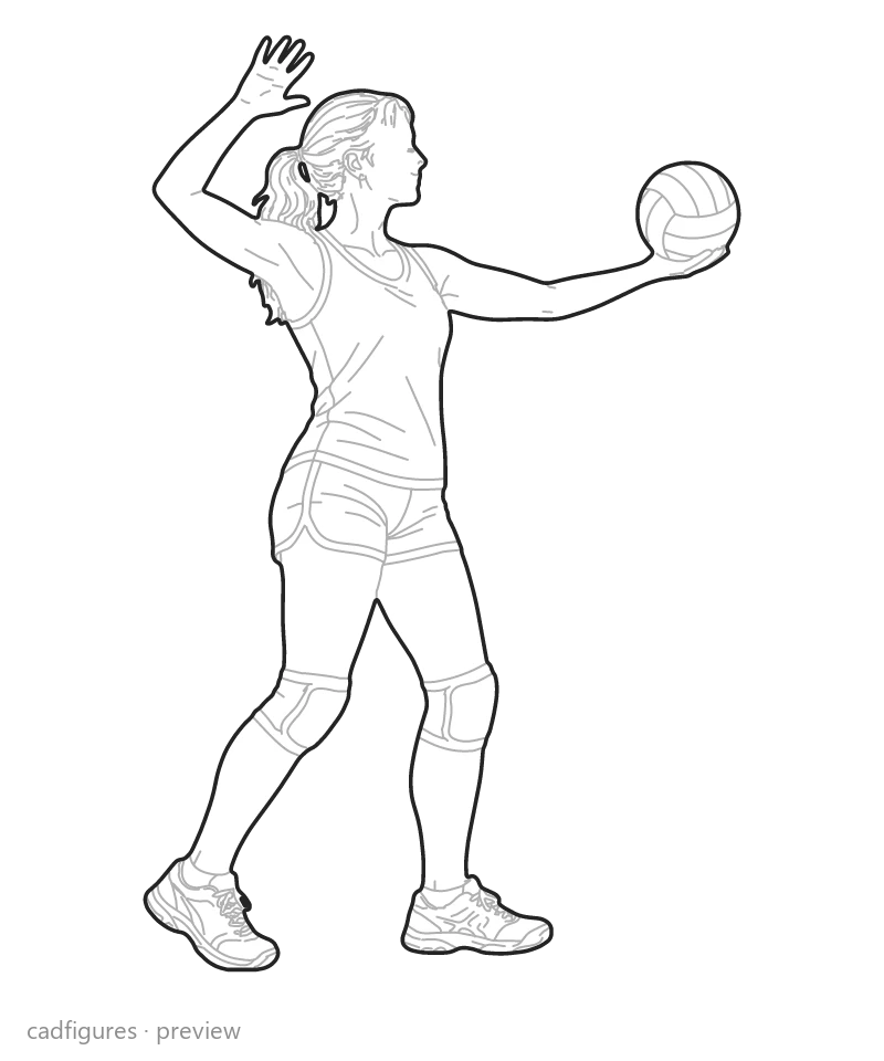 Vista previa: Voleibol saque