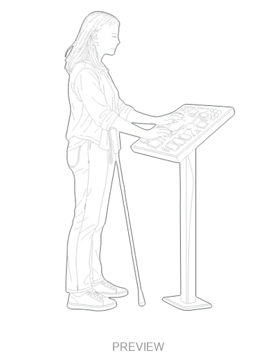 Preview: Reading a tactile map